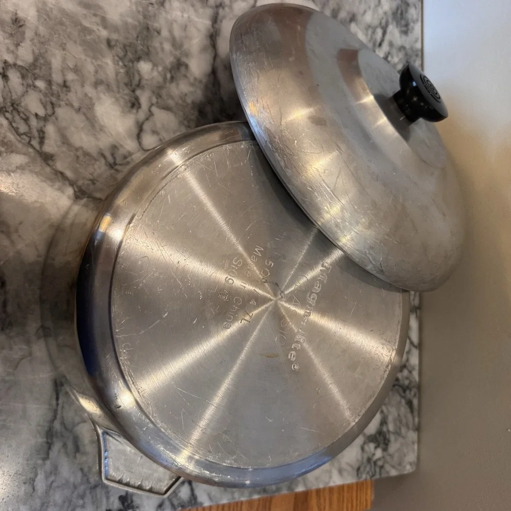 Magnalite Classic 5 Qt 4.7 L ~ Aluminum Stock Pot ~ Dutch Oven Si09